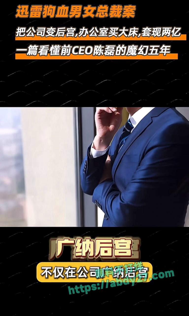 迅雷前CEO陈磊带情人董鳕卷款跑路 10