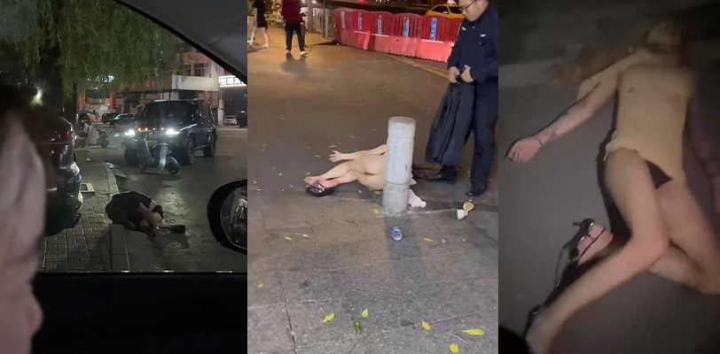 每日大赛 醉酒捡尸特辑 盘点那些烂醉在包厢街头 洋相百出被捡尸的好女孩