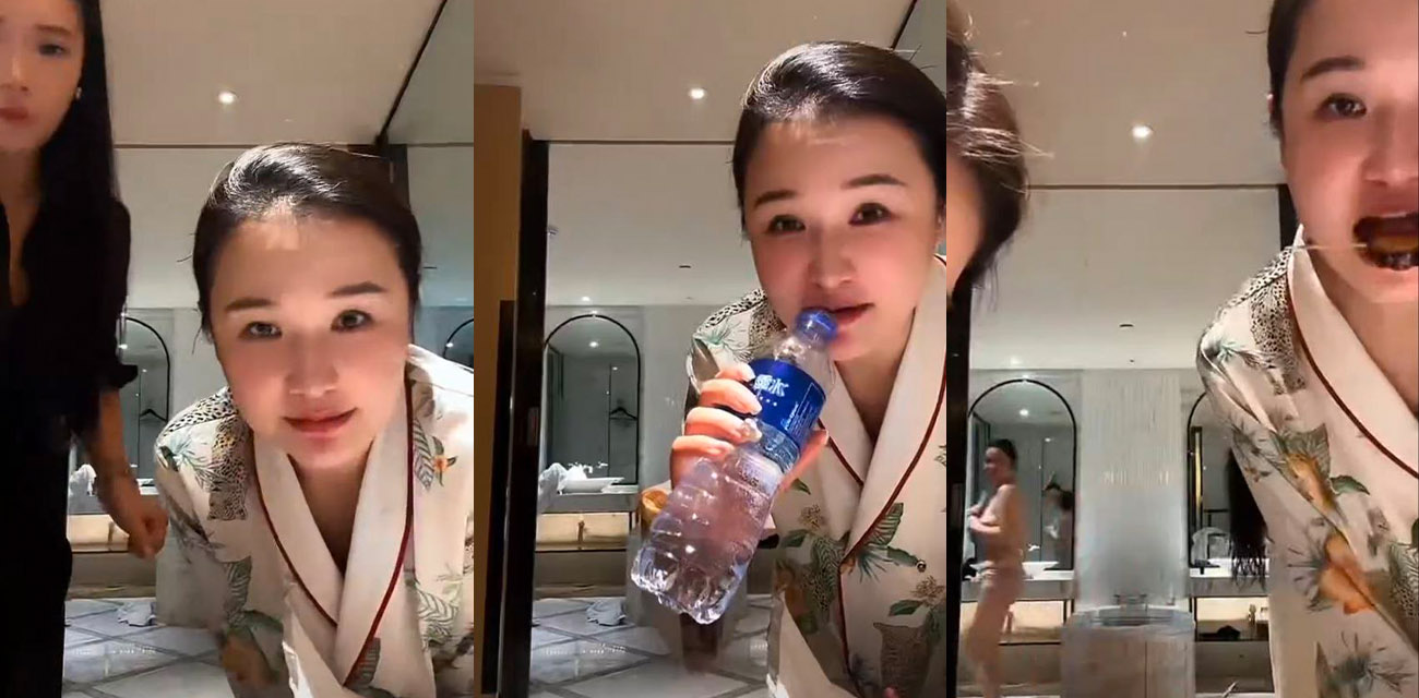 不怕神对手就怕猪队友 坑比娘们对着浴室直播 闺蜜全都漏了她们还在这上才艺