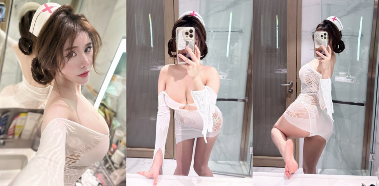 御姐风巨乳女神 奔跑的晶螺儿 上演情趣护士装大秀 两颗大奶的诱惑力简直太顶了！