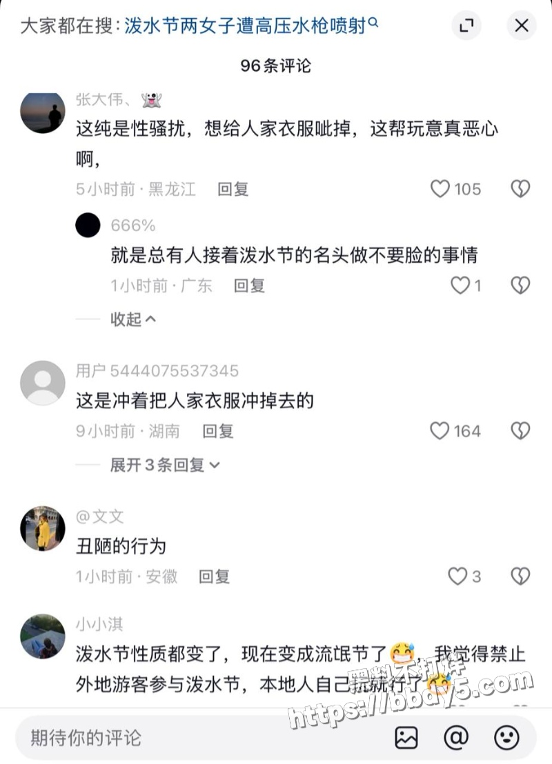 云南西双版纳景洪市的泼水节12