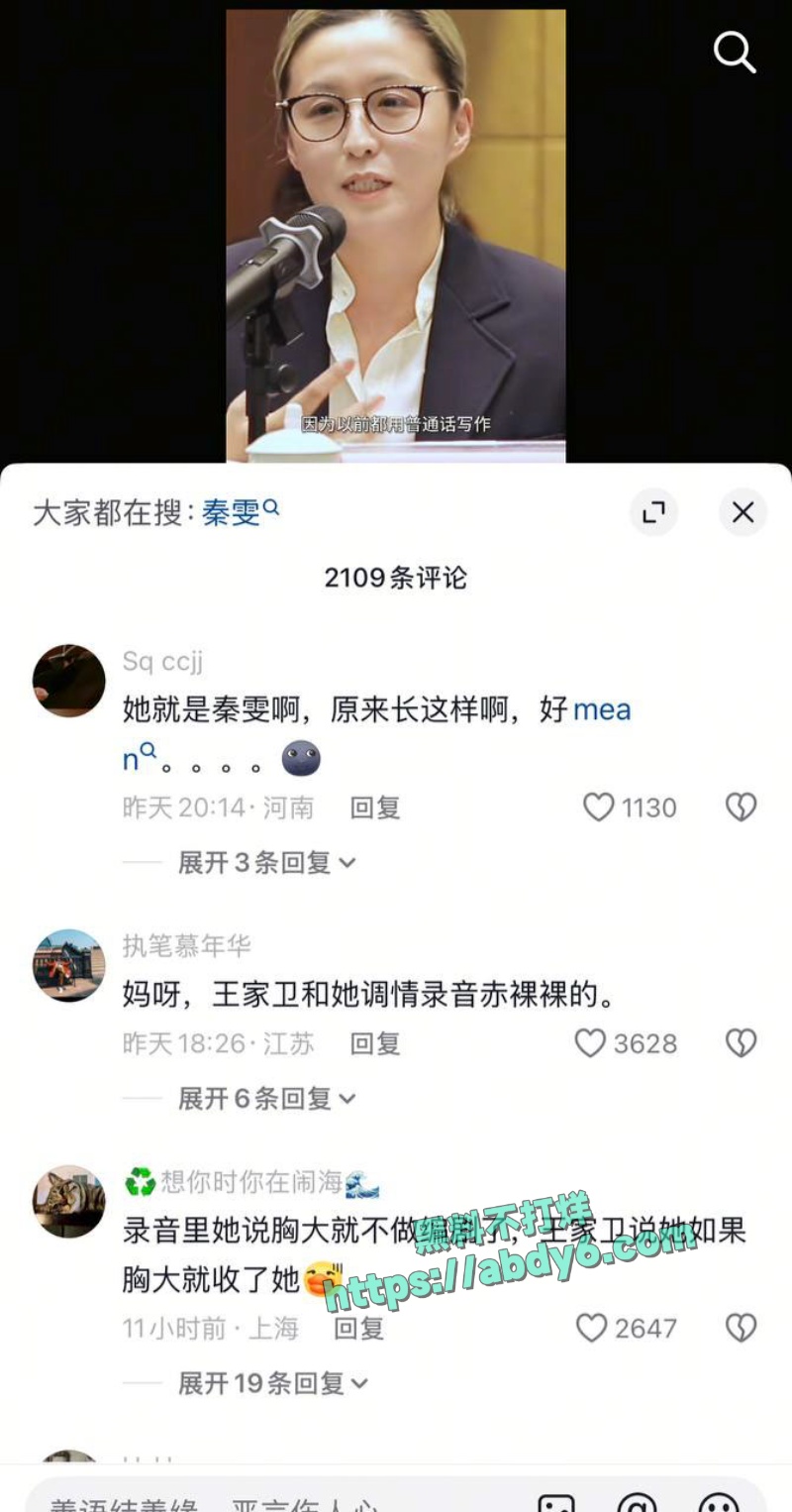 中国影视编剧古二爆王家卫秦雯录音 11