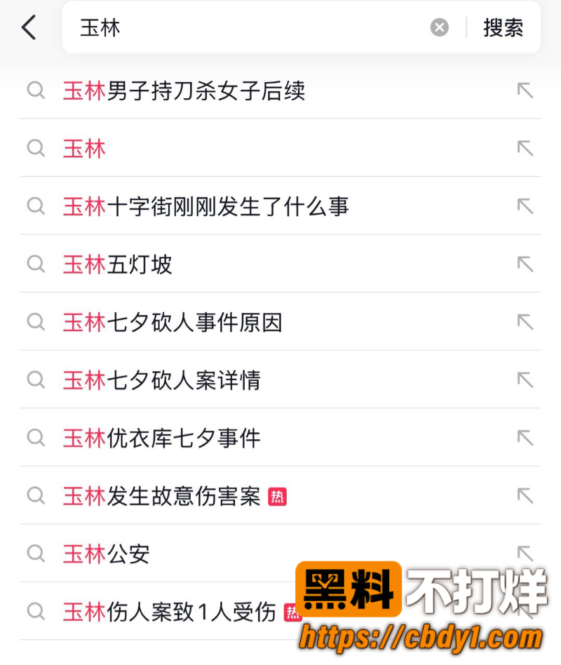 广西玉林十字街砍人6