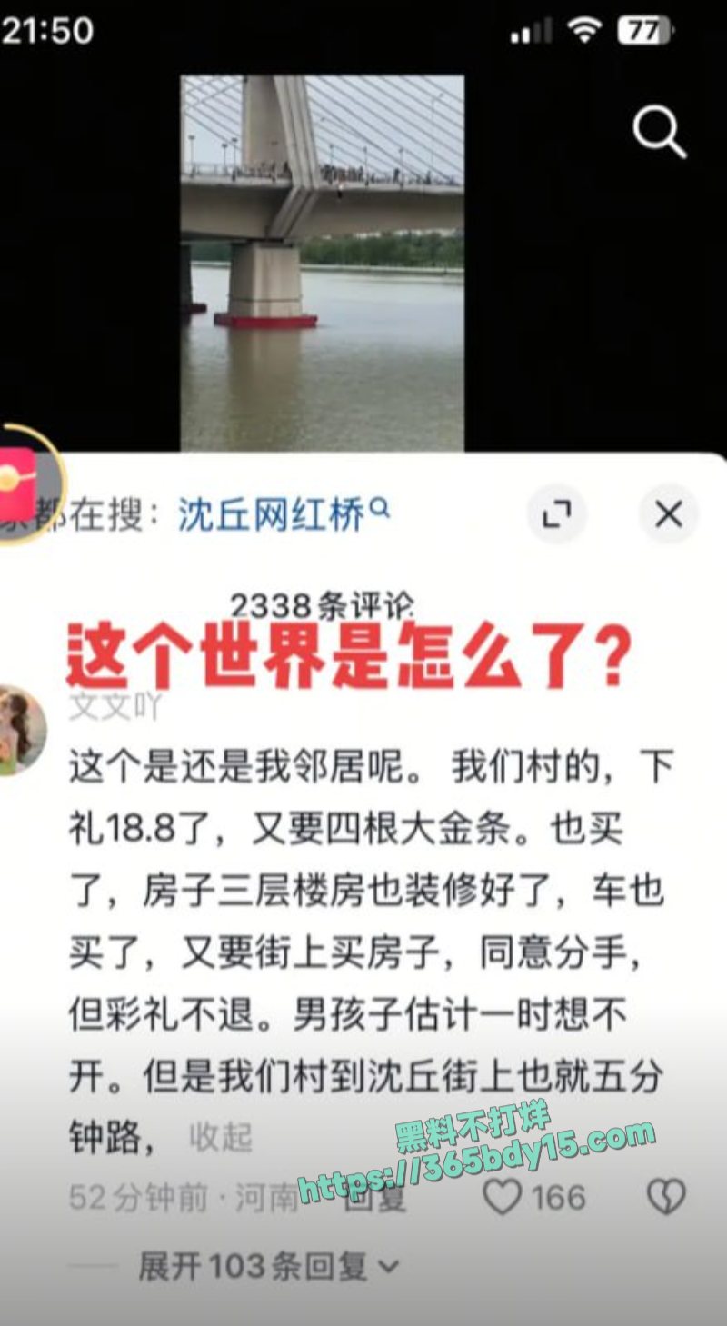 周口市沈丘网红桥跳河事件 5