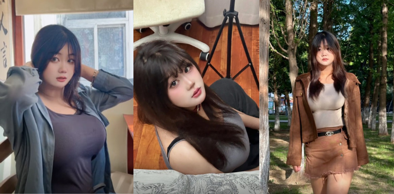 抖音 脸红小狗 爆乳坦克私下收费裸聊视频流出！冬天就该谈这样的女友！