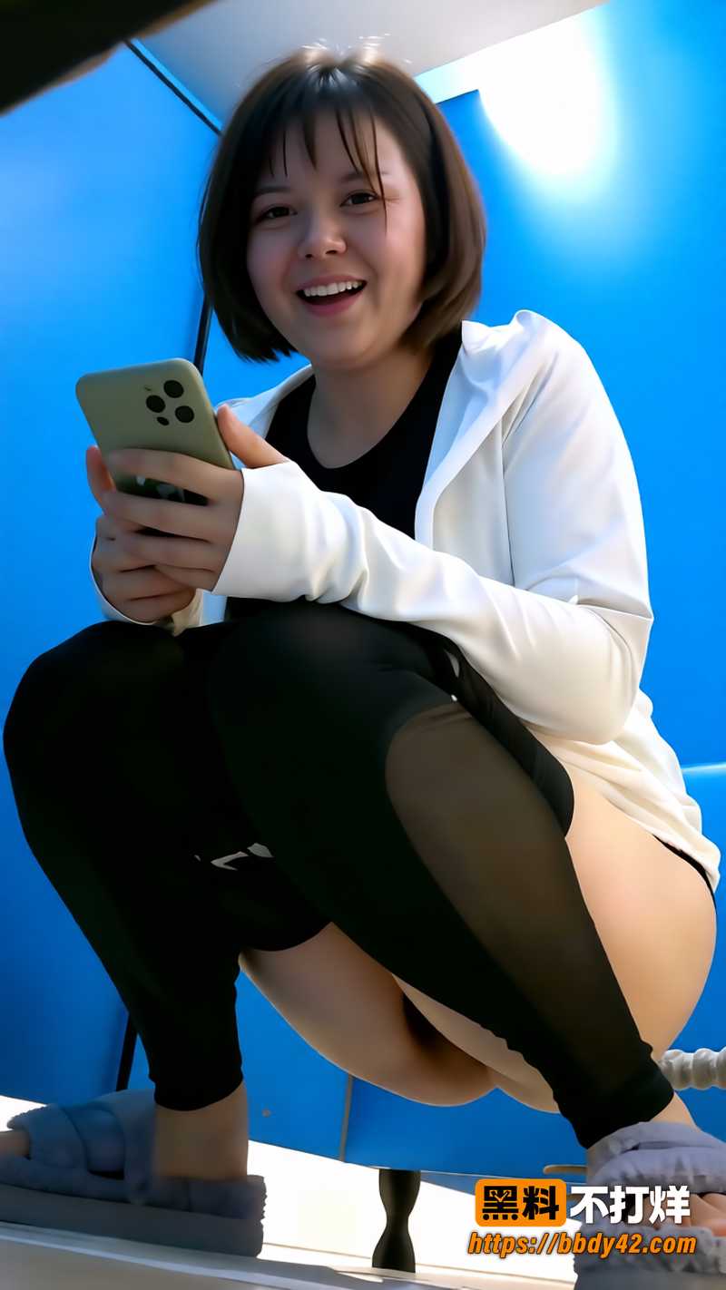 商场蓝门女厕全景偷拍