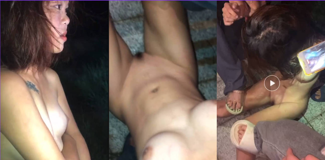 广东揭阳职业技术学院偷情闺蜜男友还与其3p被抓！女主喊来姐妹暴打小三扒光衣服桶逼直接捅出血！