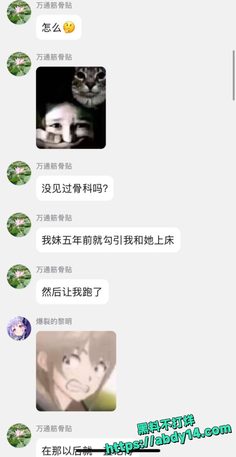 晨晨狂爆群内不雅聊天记录4