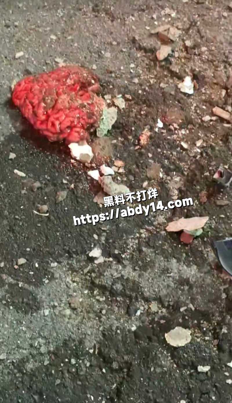 胆小慎入！！精神小伙飙车撞水泥车脑花飞出！3
