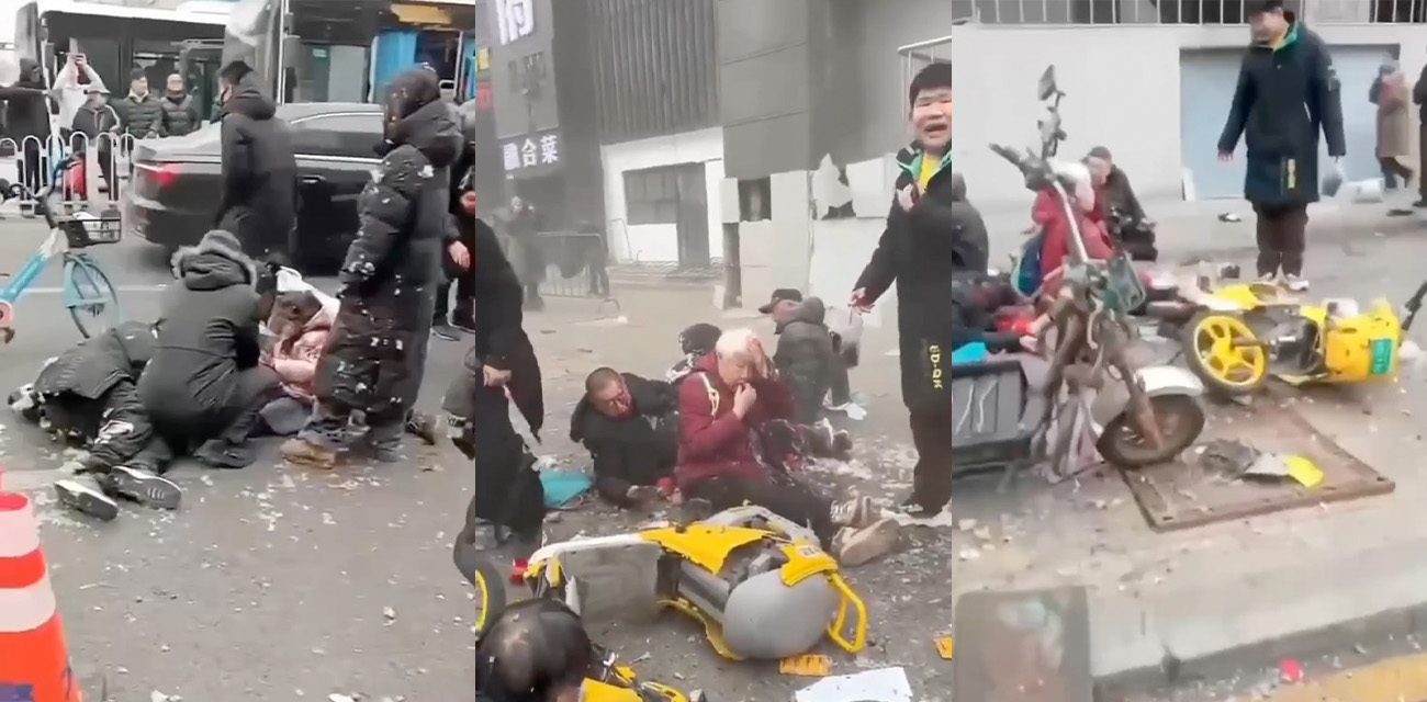 全网都在封禁的沈阳大东副食商场爆炸事件 事发现场多角度视频流出