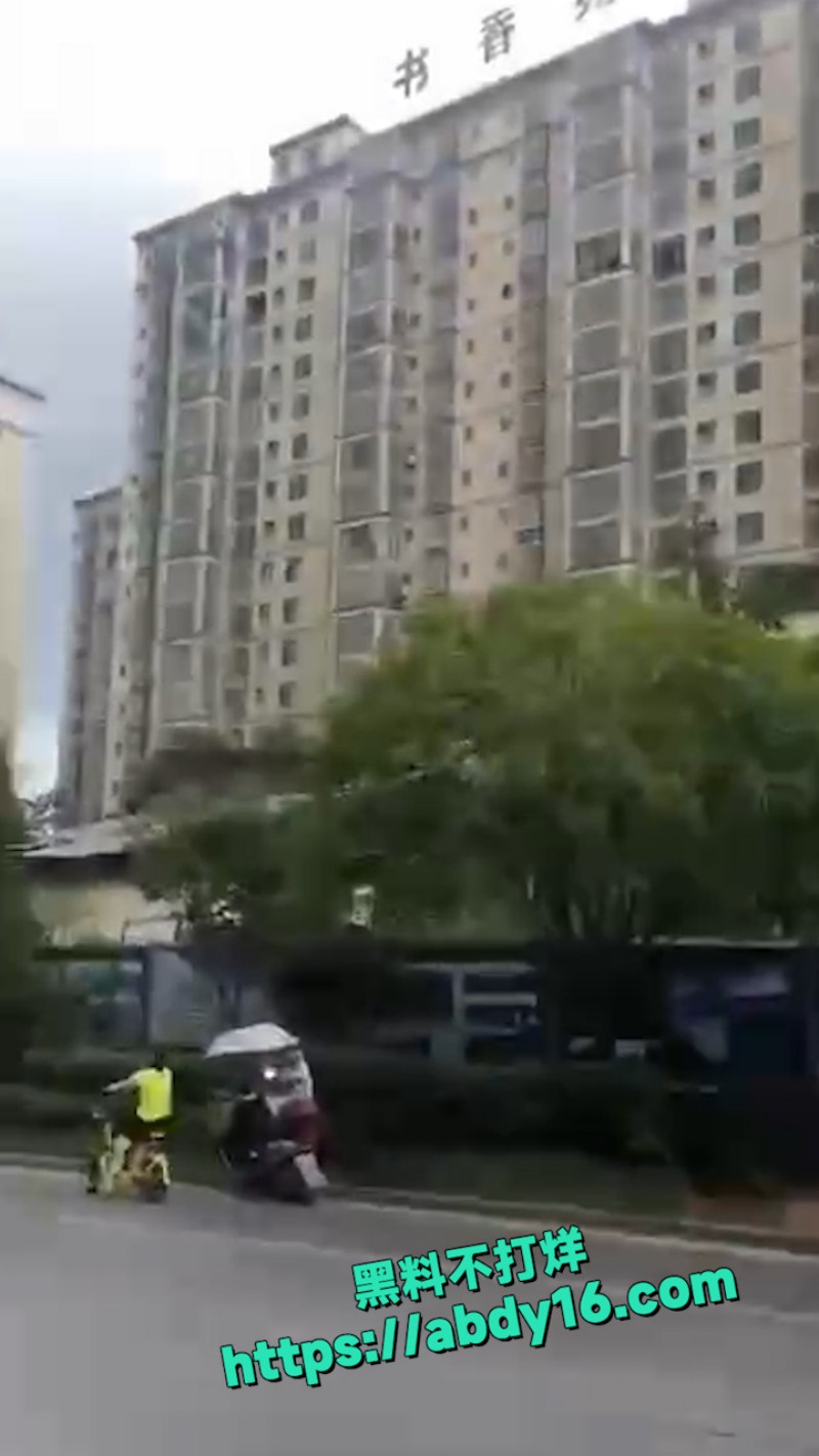 小姐姐骑电动车发生意外 8