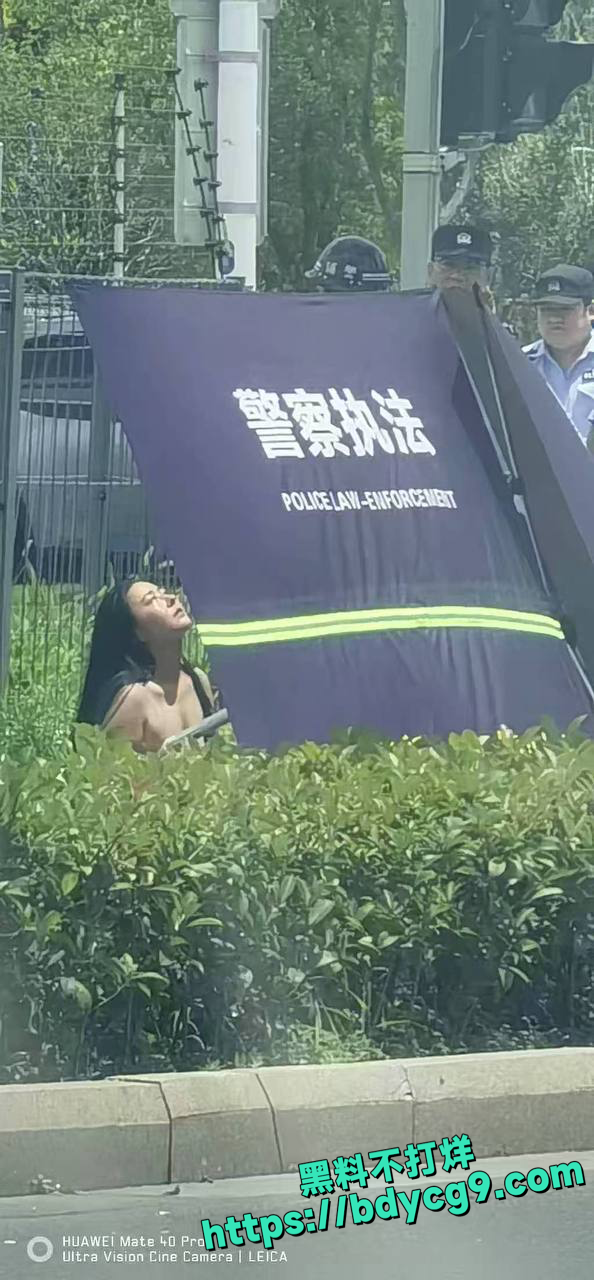 金鸡湖大道裸女5