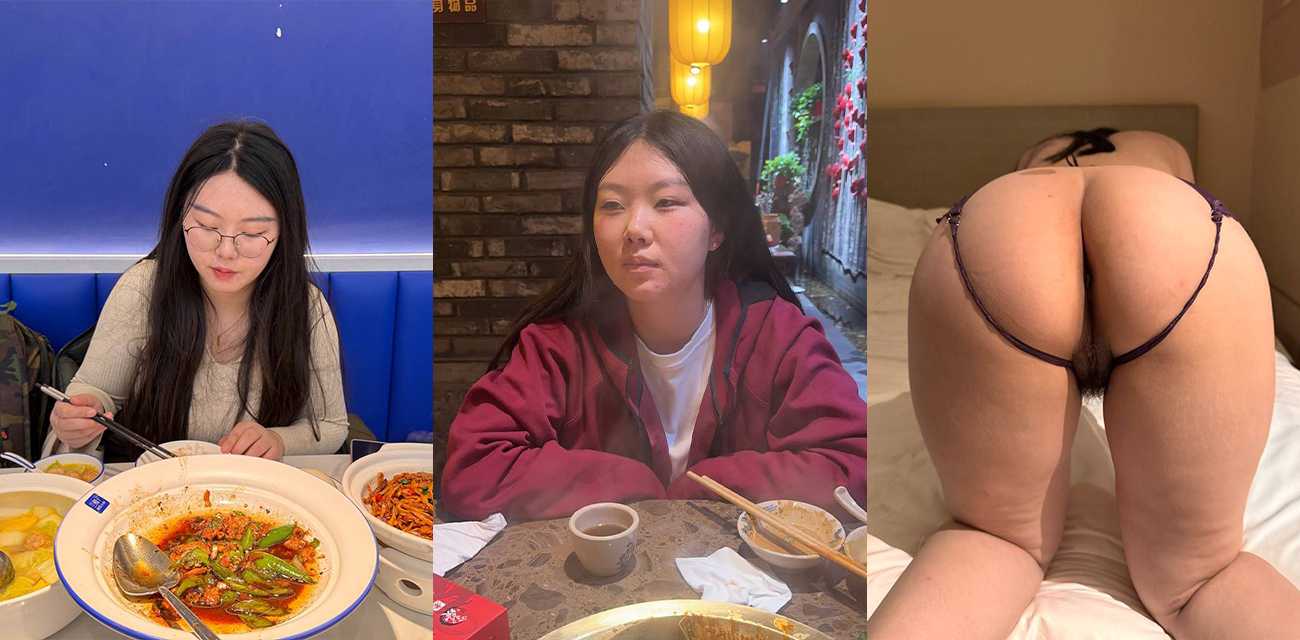大奶学生妹与男友私密自拍泄密 微胖女神酒足饭饱后 对男友主动开攻