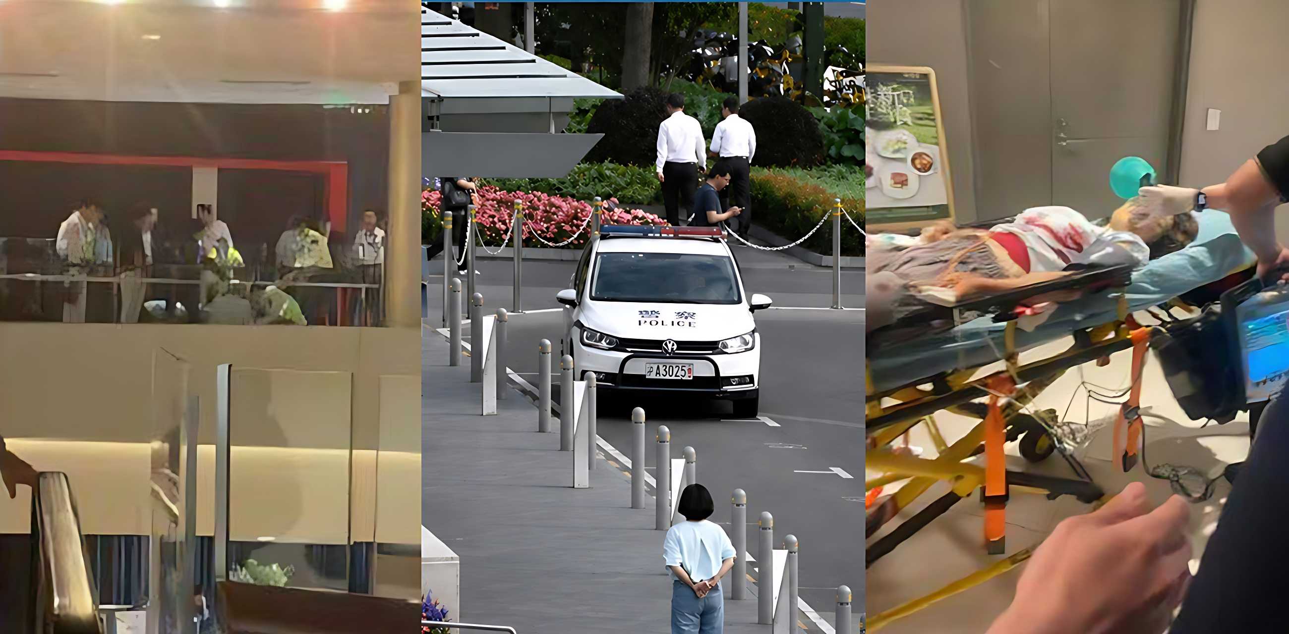 上海陆家嘴环球金融中心银平日料店 59岁男子持刀狂捅3人 2日本人1中国女子重伤ICU