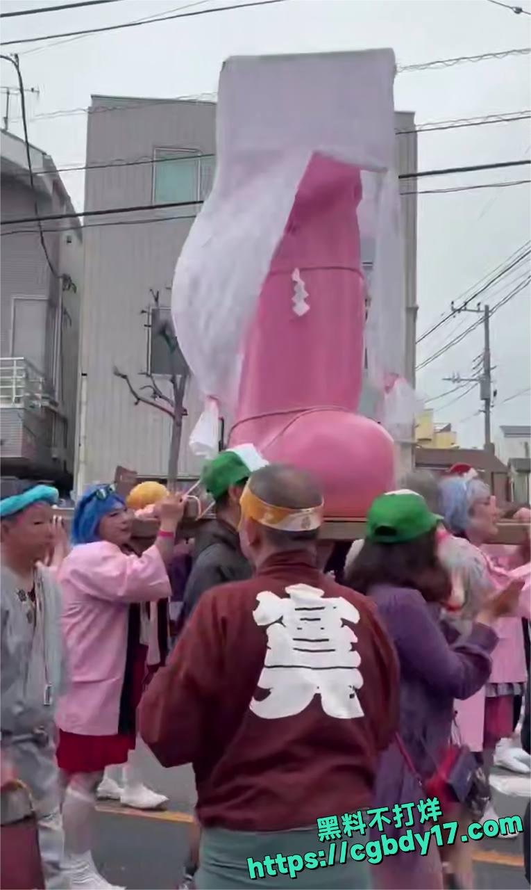 几把祭 日本 举办“金枪节”——金原祭1