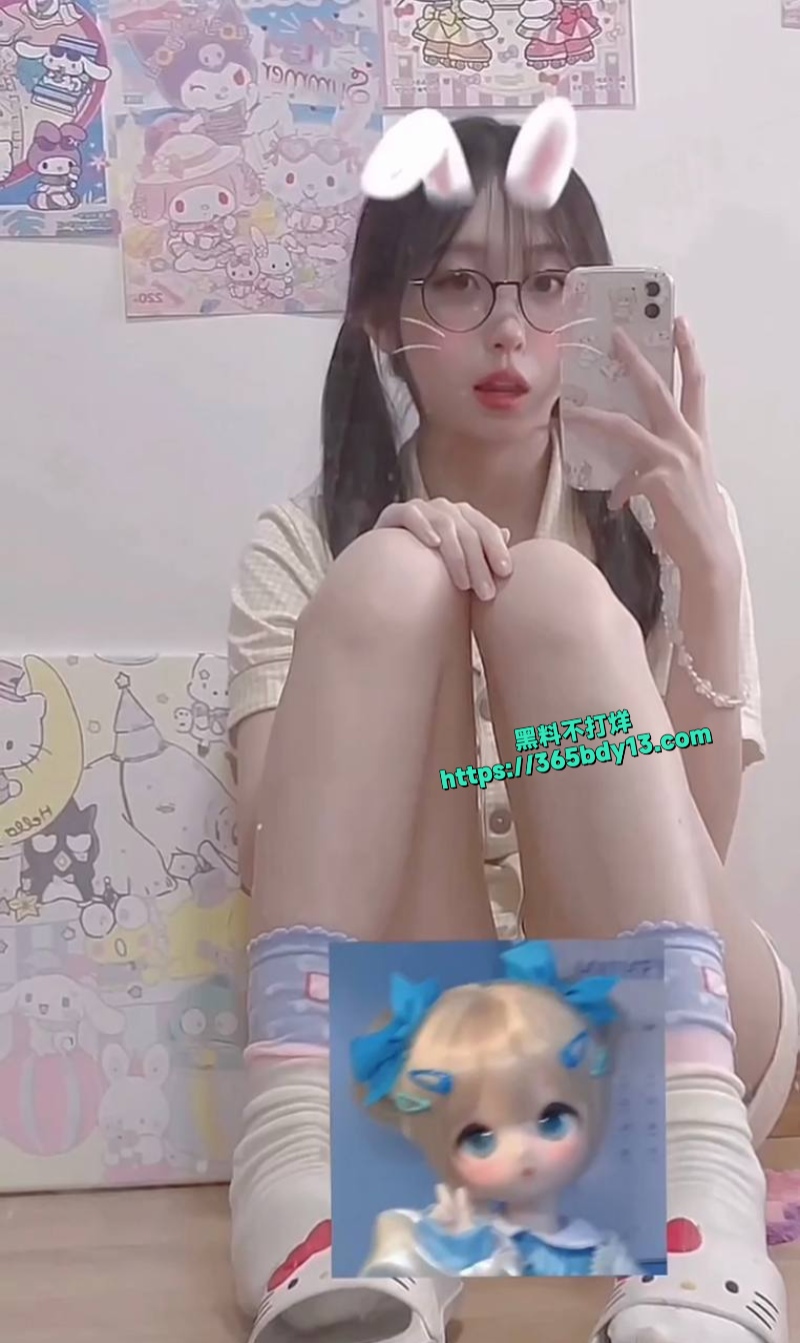 素人眼镜妹54
