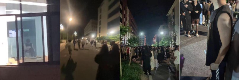 四川传媒学院 西区教学楼内俩情侣啪啪不关灯 引发全校学生围观