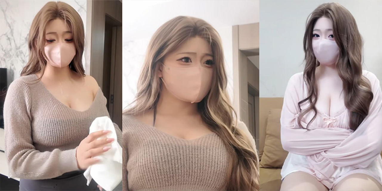 网红嫩妹 星野兔 真人漫画改编 母子通奸内射 一对大奶子真的是又大又圆