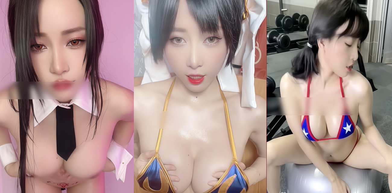 Tiny Asa coser届的大奶女菩萨 精油抹身多套cos制服大尺度合集