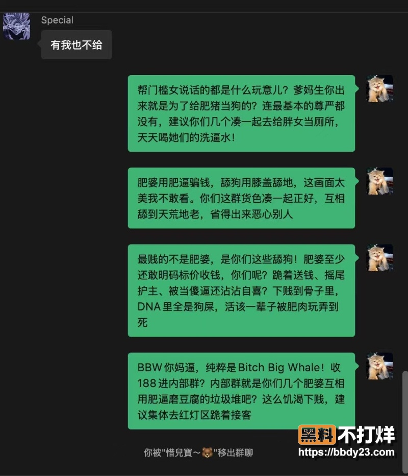 BBW微信群 1