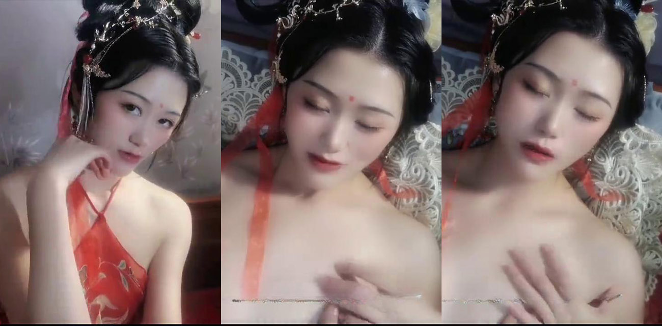 糖心VLOG古风神作震撼来袭 素人甜心宝贝 经典演绎小金莲对肉棒的渴望