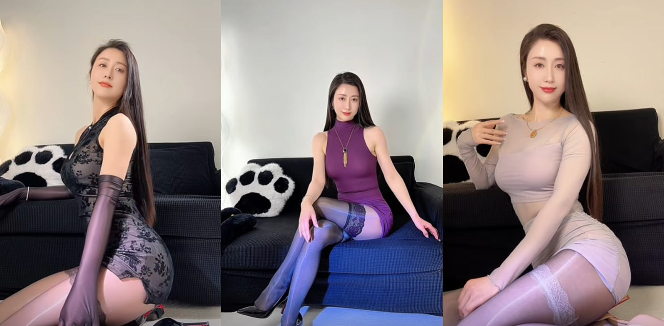 抖音23万粉网红 又是我 一对一专属福利 穿着情趣旗袍肉丝高跟呈现绝美自慰画面