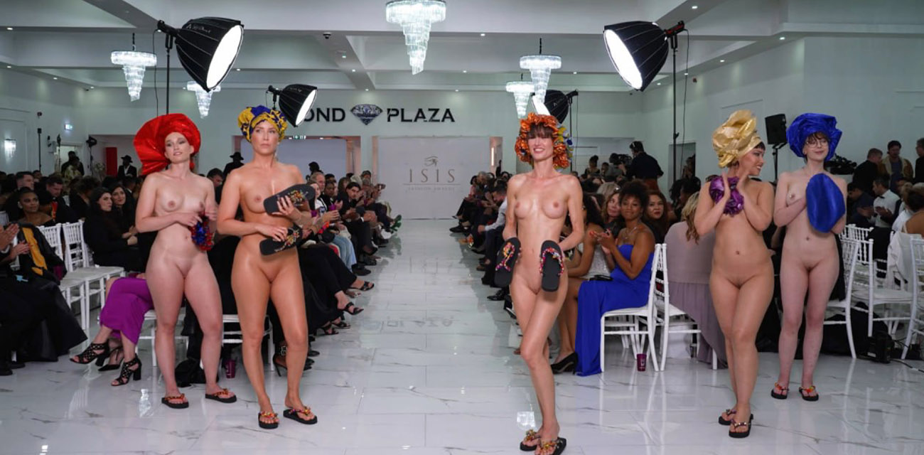 国际走秀还是顶啊 荷兰Isis Fashion Awards 把身体与艺术完美融合