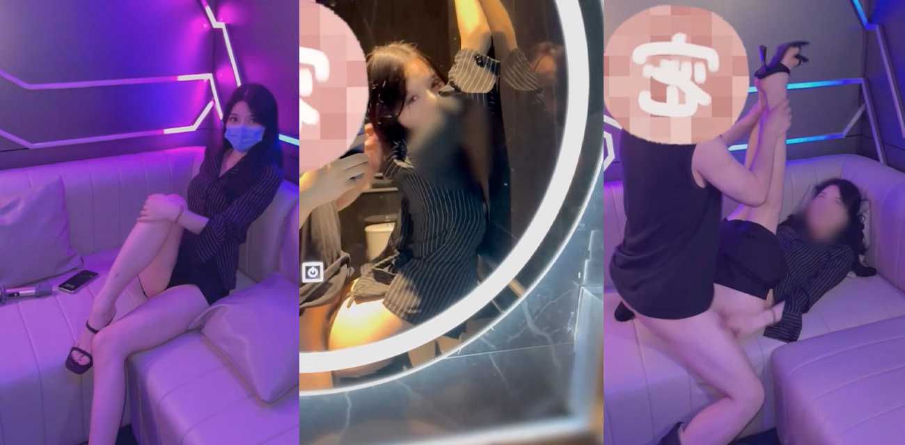 推特人气福利姬 紫蛋 线下诱骗粉丝KTV打炮 沙发上干完带到厕所后入 真是够刺激的