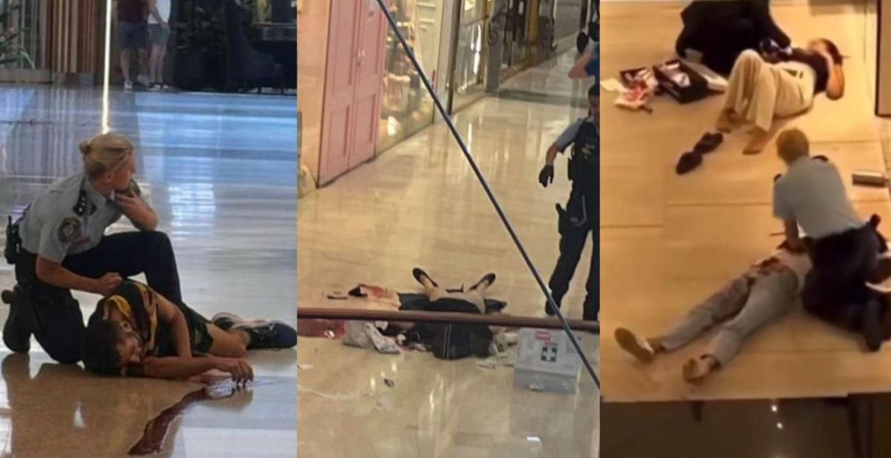 澳大利亚悉尼购物广场 突发持刀砍人事件 三十几人受伤多人死亡 有人作死围观被刺伤