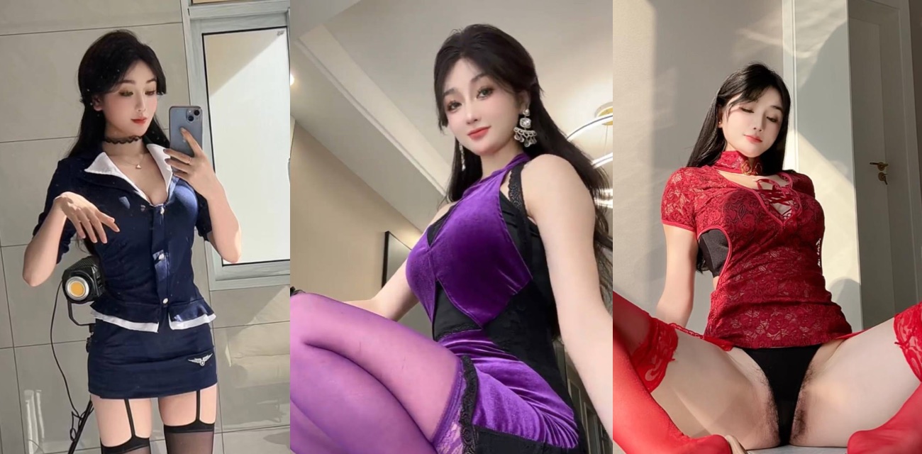 高颜值福利姬小久红 黑丝长腿母狗 换上各种情趣衣服挑逗 是个男人都受不了
