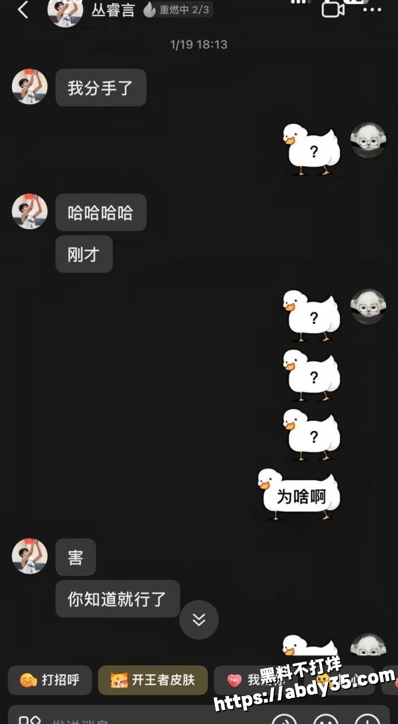 丛睿言出轨队友女友开房被拍50