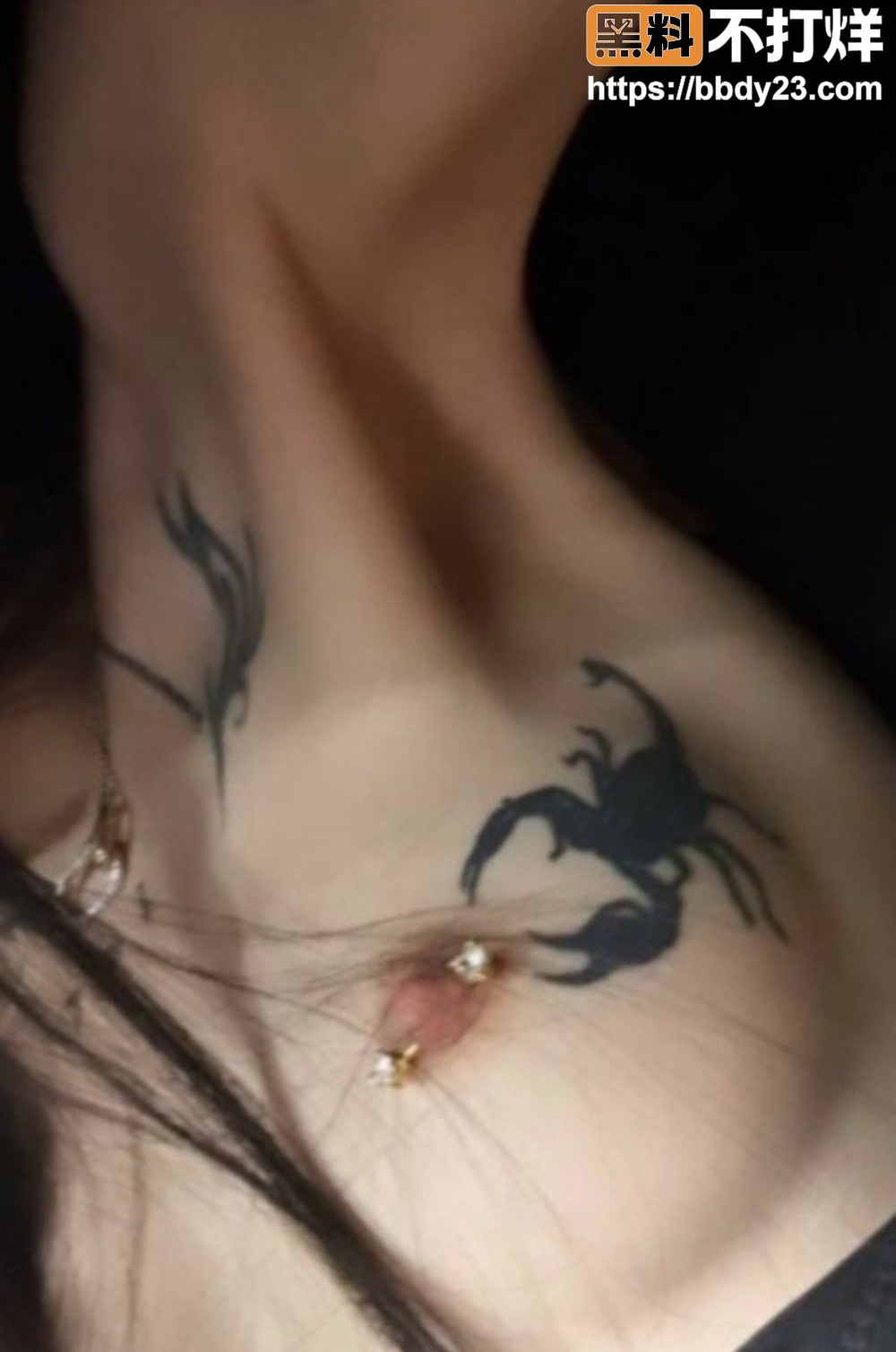 露脸口交乳头穿环6