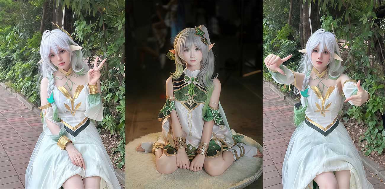 两位原神coser好集美双人侍奉 草神和大慈树王一起伺候你的鸡巴
