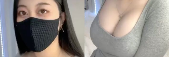 波霸美女对着镜头摇奶 让我们一起摇摆 一起波涛胸涌 给我鸡巴都摇硬了