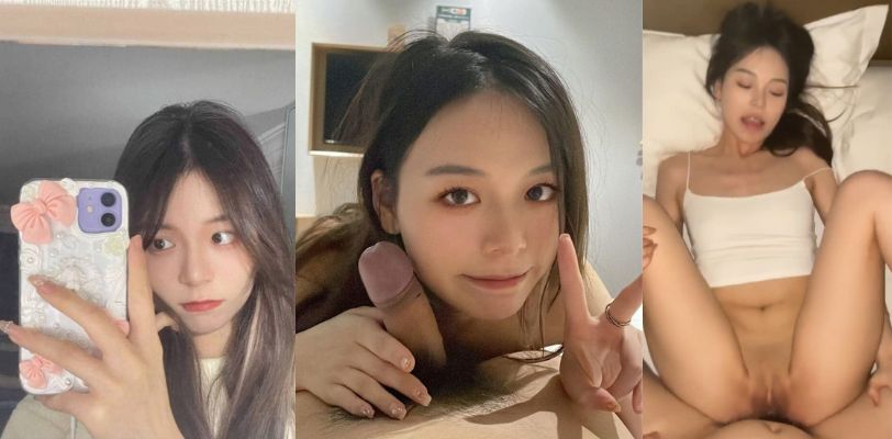 清纯大学生白嫩皮肤 大眼萌妹吃鸡反差太大 不知天性如此还是男友会调教