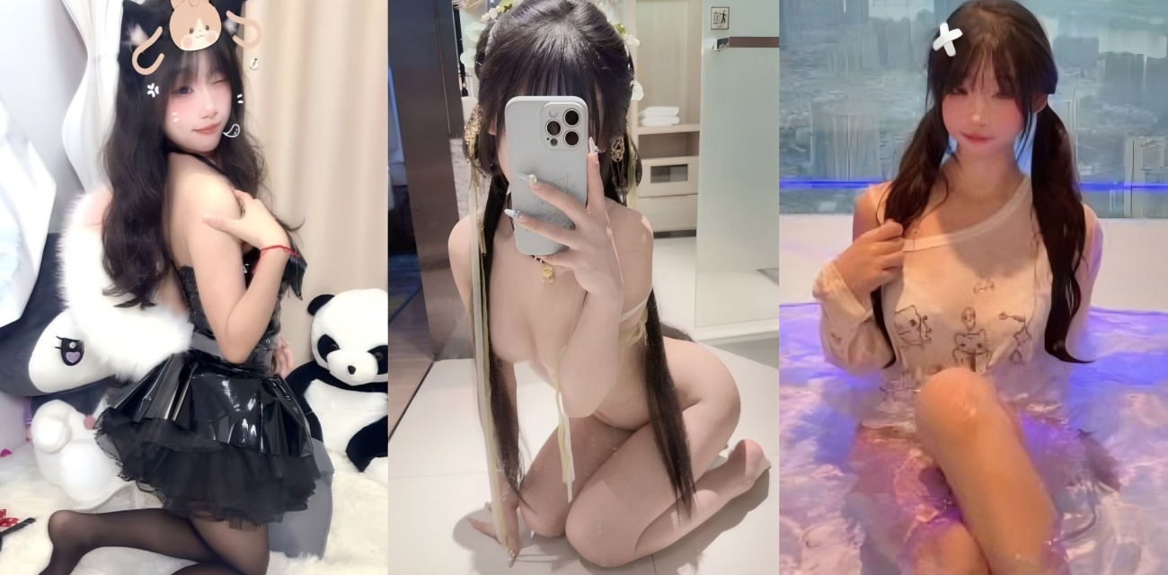 抖音海止小依私下超会玩 兔女郎网袜扭臀 奶浴大尺度视频流出太撩人