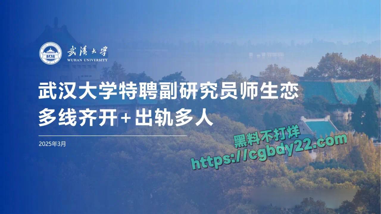 武汉大学副教授段磊出轨多名学生1