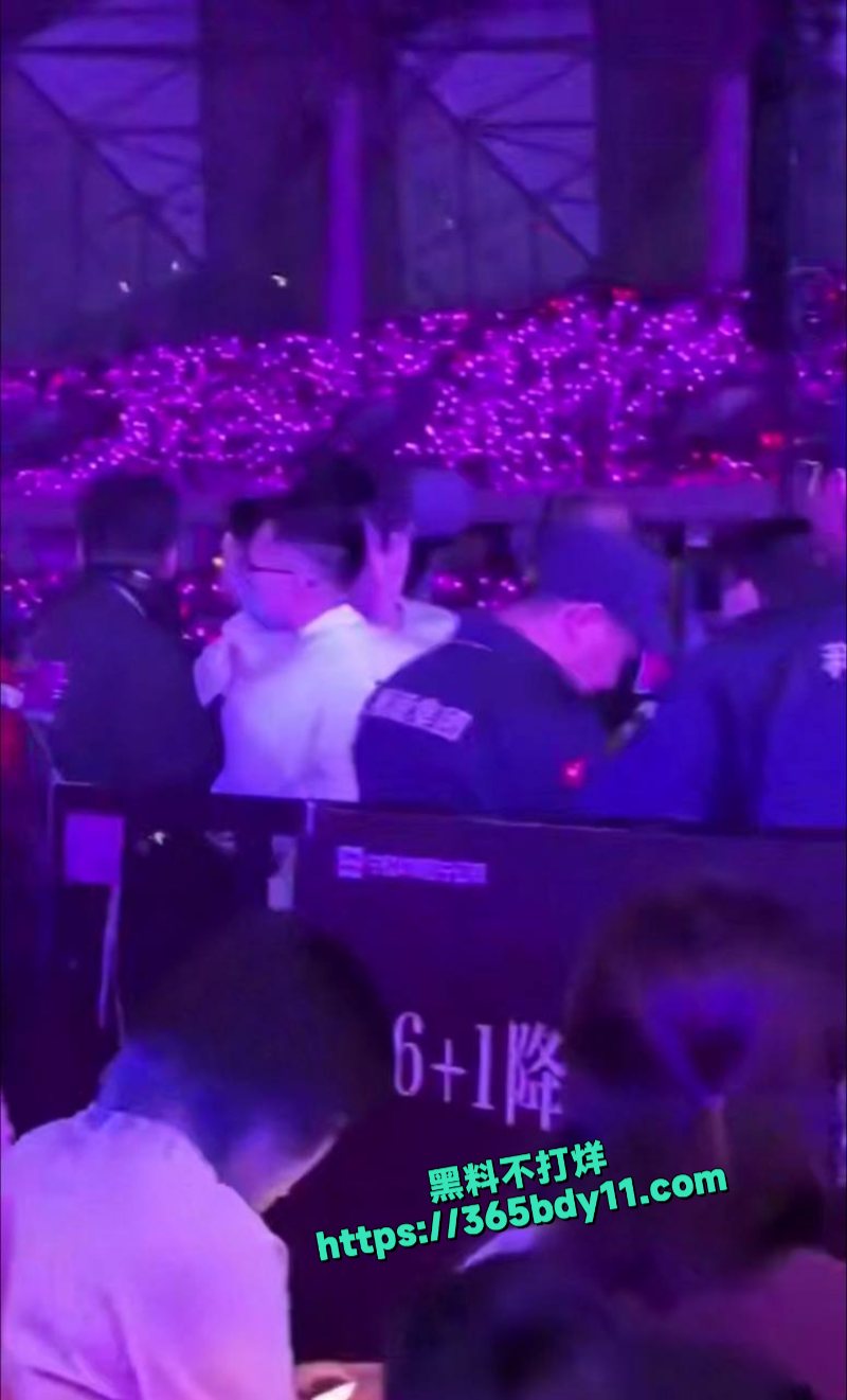 杨宗纬演唱会西宁站演出时意外从舞台跌落3