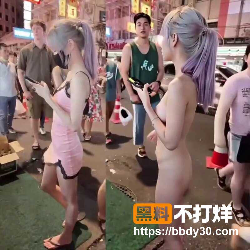 高颜值抖音网红AI去衣裸舞1