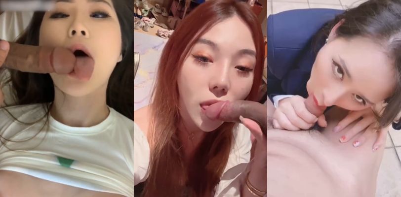 各种类型骚货口交吞精视频合集 从弯弯鸡吧到深喉口爆 各种姿势层出不穷的极致口活