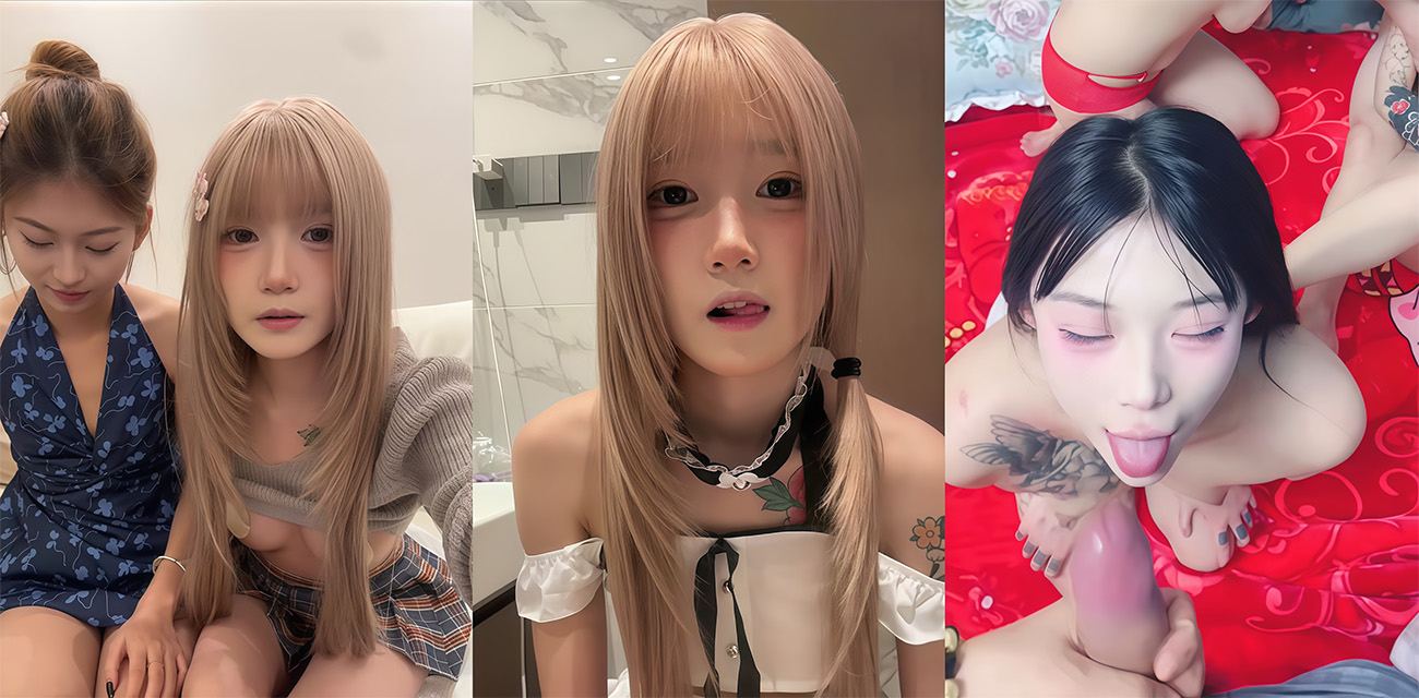 精神小妹姐妹花 惜瘾与泣桃 一对纹身骚姐妹互相把手指插进对方逼里给观众看