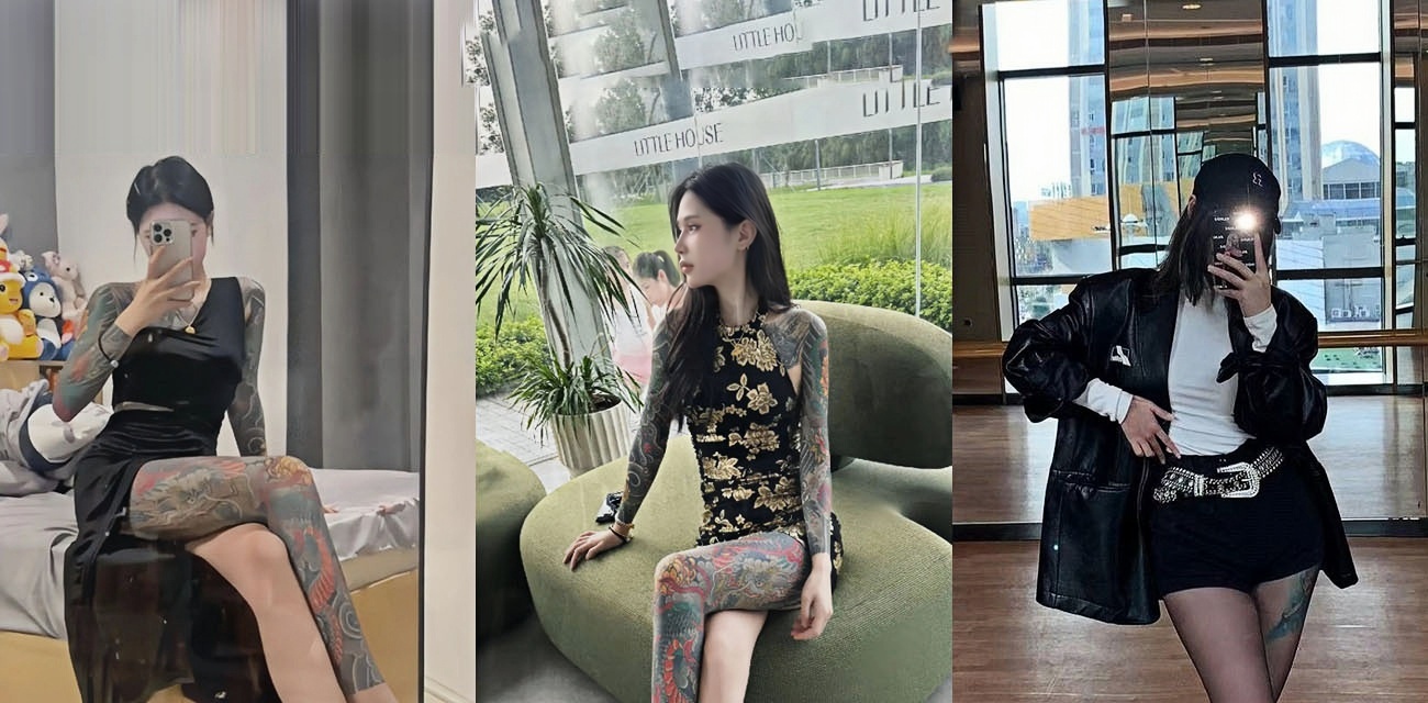 抖音纹身整容妹熙熙陪金主 多人狂坐大屁股被射满一屁股还尿床