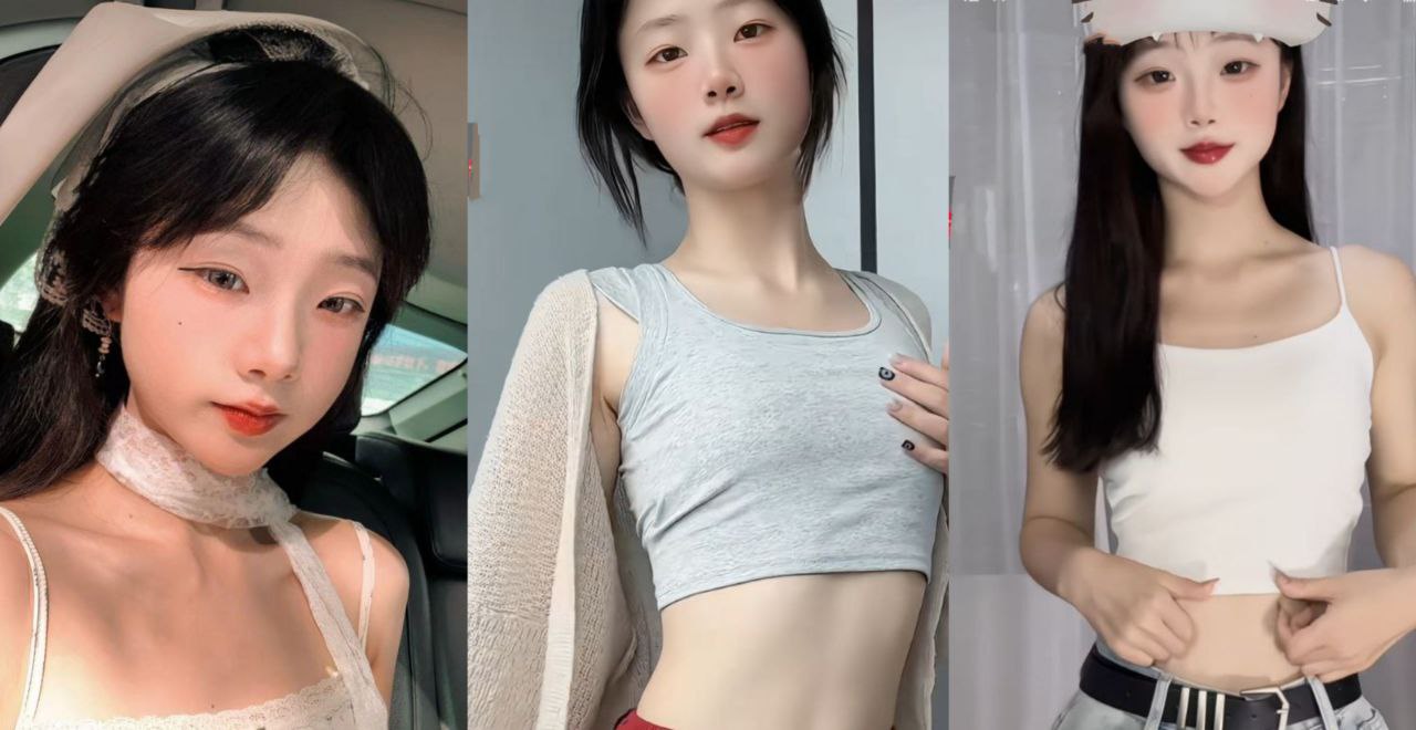 快手高颜值极品网红 海后星 本名 王文敏早年自拍不雅视频泄密 性欲极强喜欢被按在墙上后入！