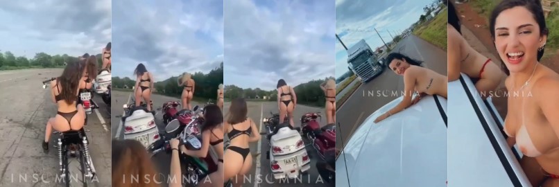 【新奇视频】洋妞 女骑士 机车女孩 不知这样的女孩是好女孩吗