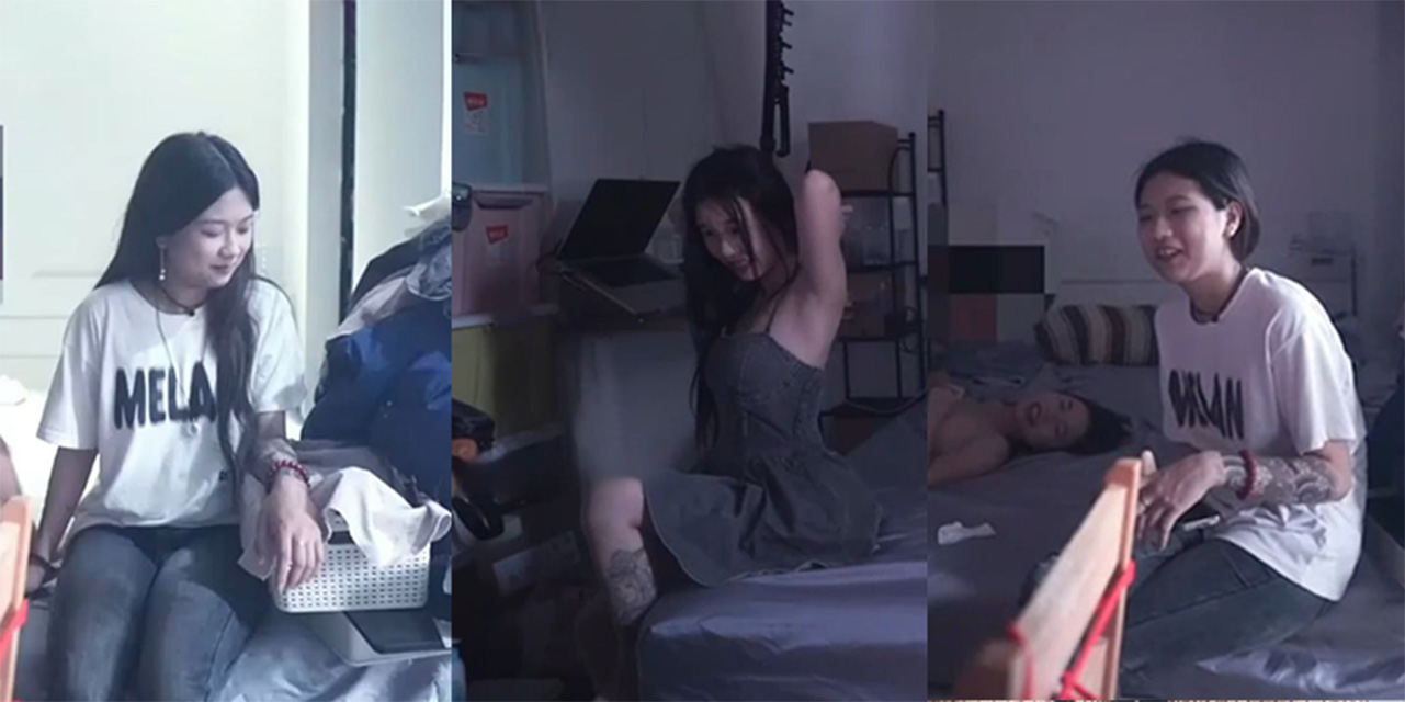 jklove6969真实约炮姐妹花 操着妹妹骚穴同时和姐姐视频聊天 双重刺激太爽