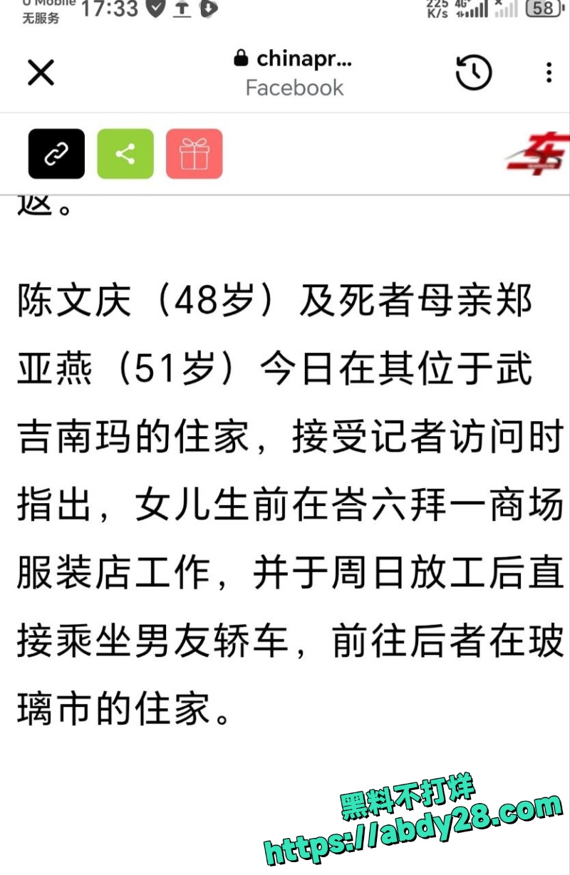 陈慧珊和冯胜勤火烧惨案11