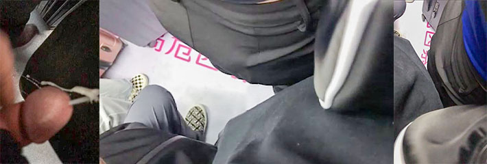 上海地铁顶摸 先在美女臀部摩擦 然后悄悄的射到女孩的屁股上