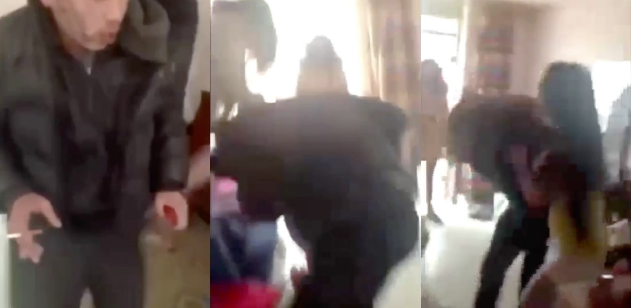 男子城中村嫖娼 结束之后没钱给嫖资 被几个女的拖鞋暴揍