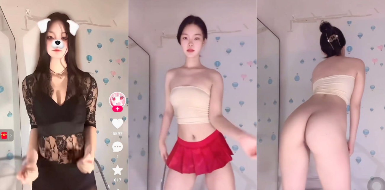 快手极品苗条嫩妹 小羊aa 付费福利流出 黑色情趣内衣火辣热舞 金主定制脸穴同框