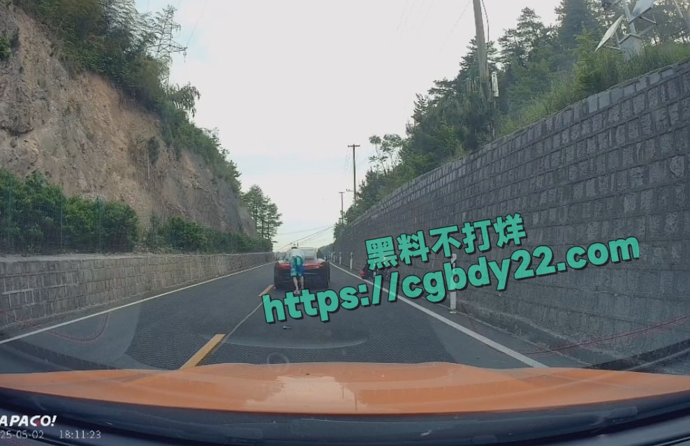 宁波保时捷超速超车撞到摩托车小哥 事后若无其事的更换车牌7